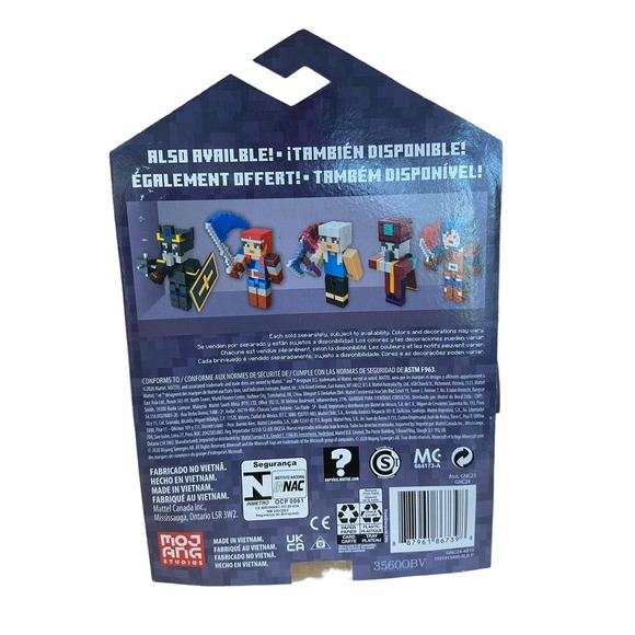 Minecraft Dungeons - Valorie 3.25-Inch Collectible Battle Action Figure - Picture 5 of 6